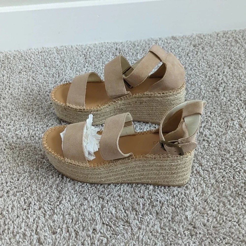 Soludos Palma Platform Sandal in Blush Size 8.5 NWOB - Picture 7 of 9